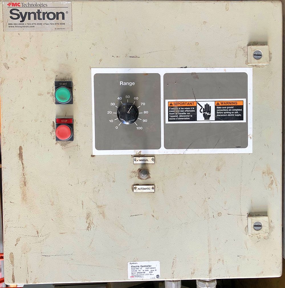 Syntron Vibrating Pan Controller