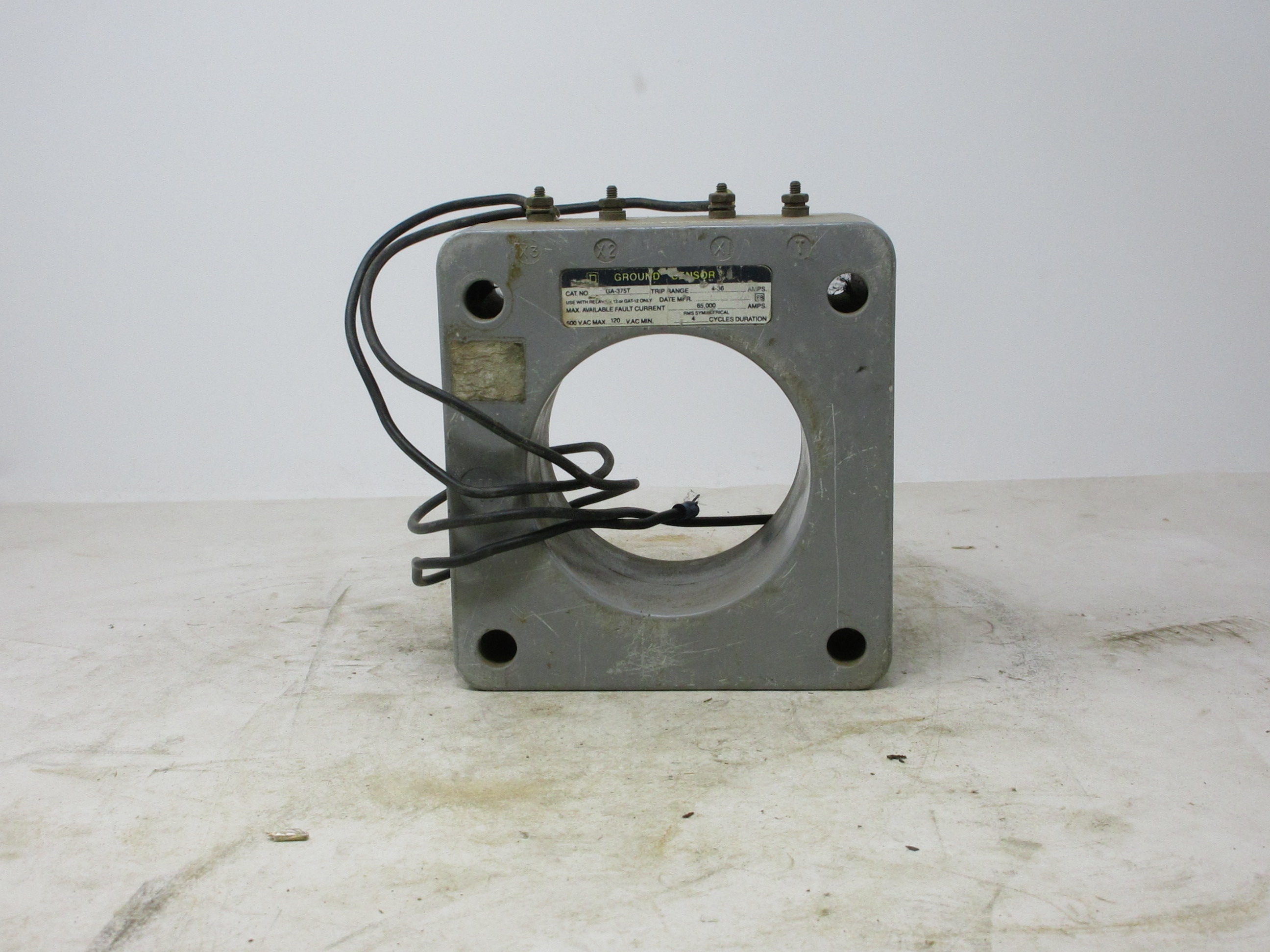 Square D 4-36 Amp Ground Fault Censor