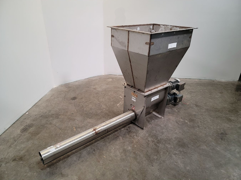 4 in. Dia. Stainless Steel Screw Auger Feeder