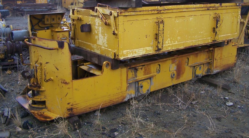Marod 4 ton Battery locomotive. 24 in. track gauge.
