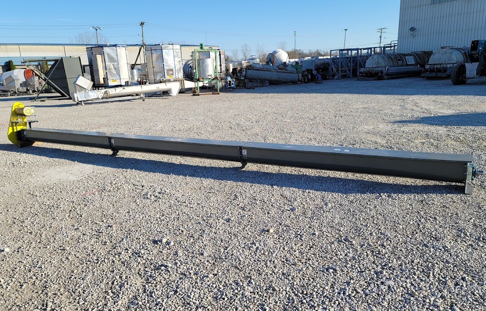 KWS 10 in. Dia. x 30 ft. Long Industrial Screw Auger Conveyor