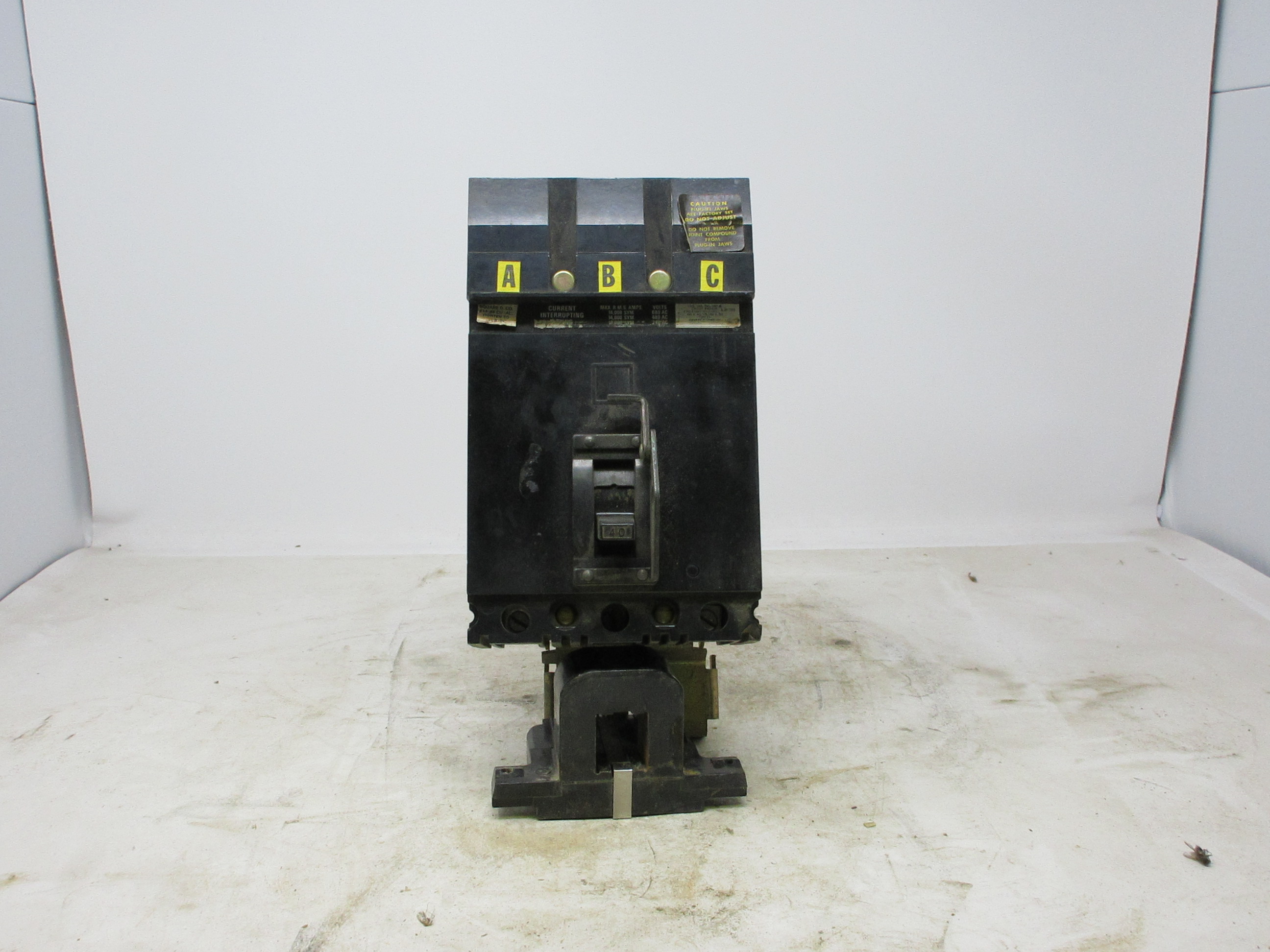 Square D 40 Amp 3 Pole Breaker