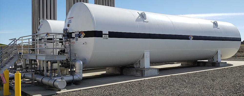 15,000 Gallon Stainless Steel Tank