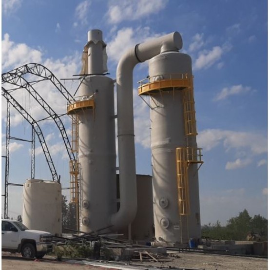 Branch Environmental Ammonia Stripping Tower System