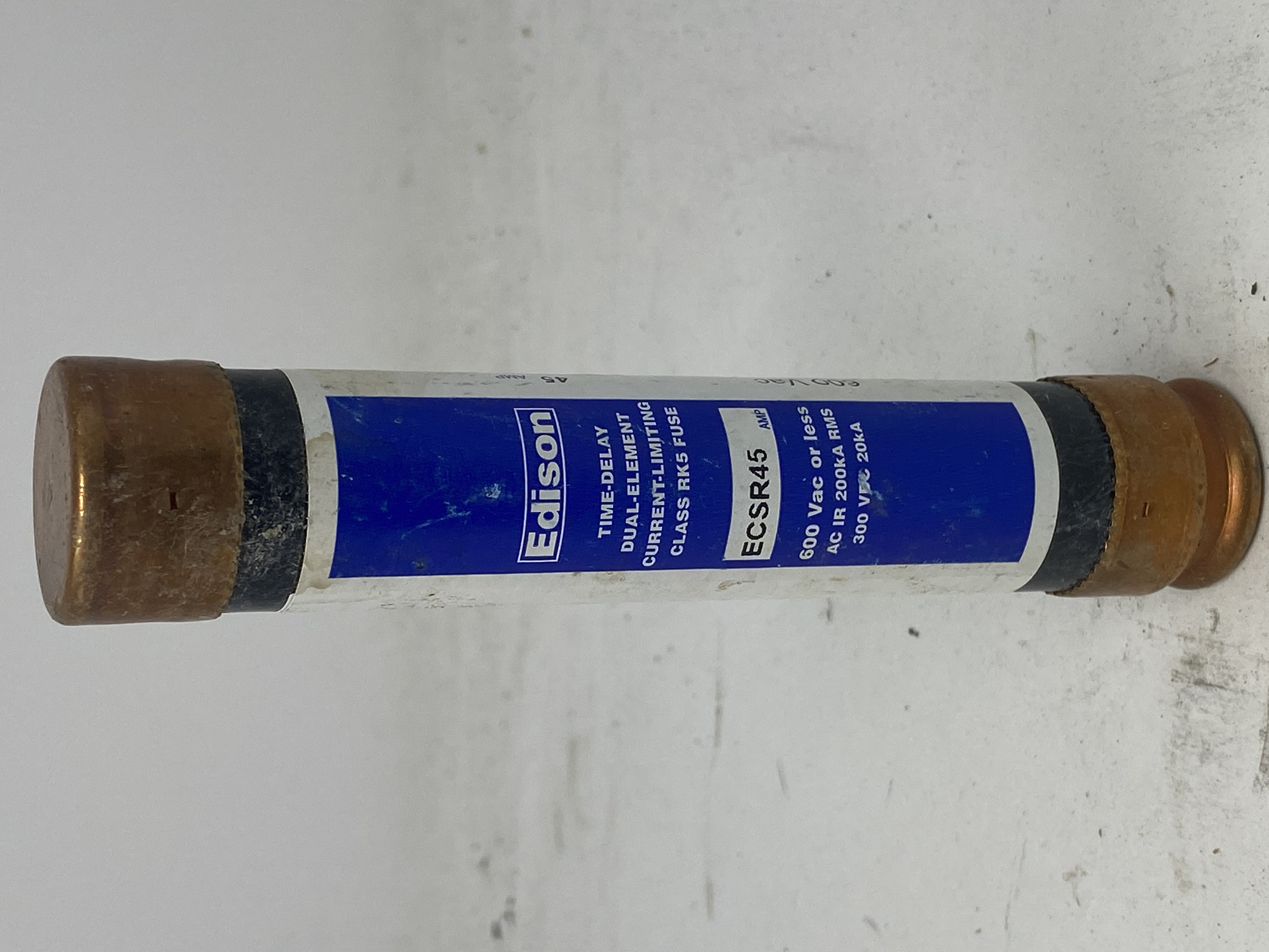 FUSIBLE DE RETARDO DE TIEMPO EDISON ECSR45 AMP