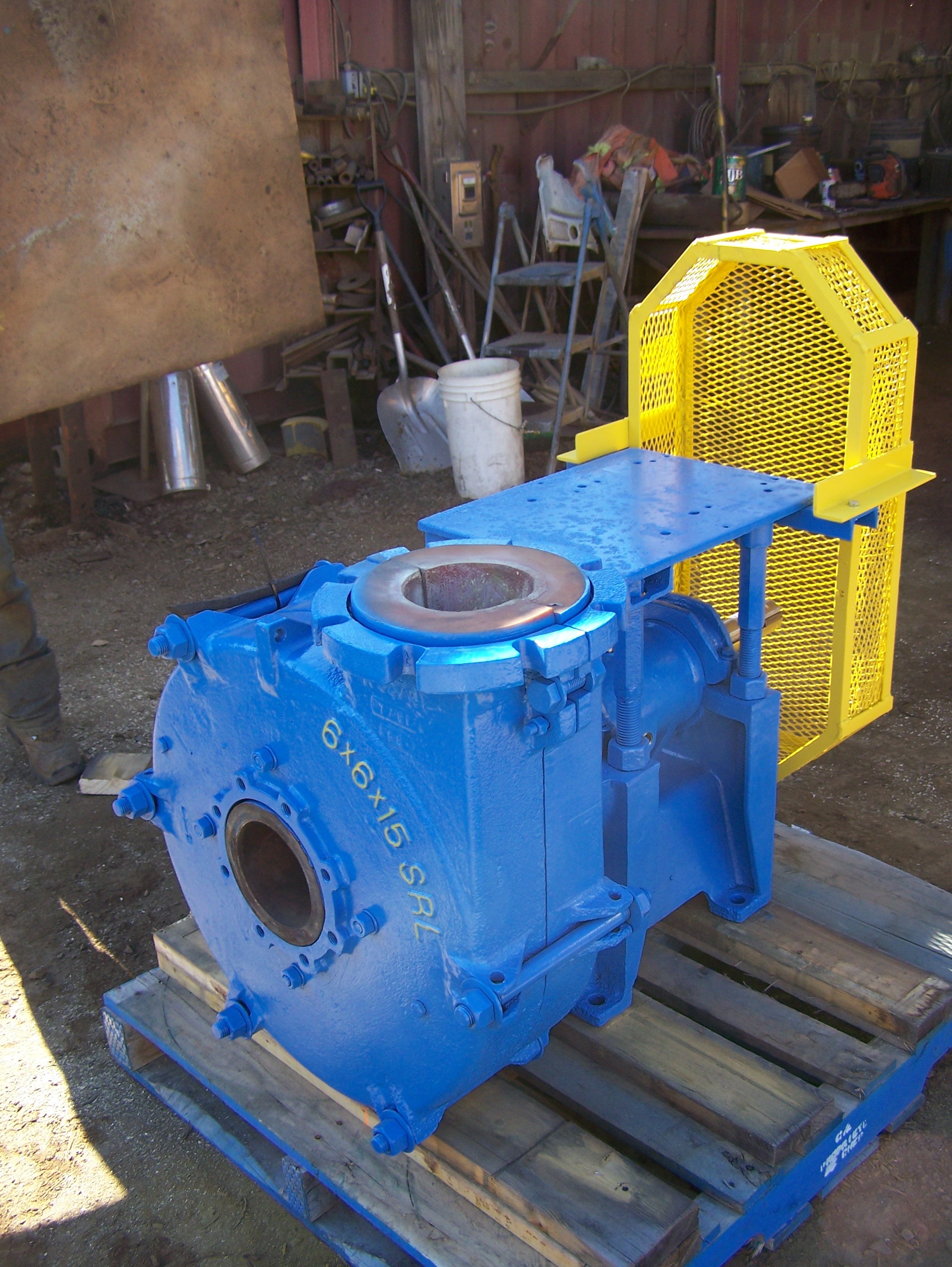 Allis Chalmers 6 x 6 x 15 SRL Slurry Pump