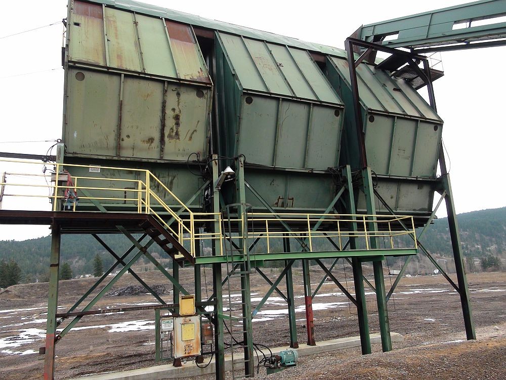 15 Unit Sawmill Chip Bins