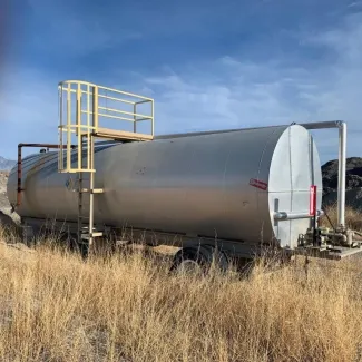 10,000 Gallon Portable Fuel Tank