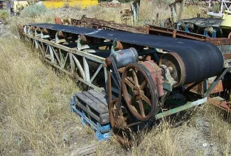 18 in x 22 ft Truss Feed Conveyor