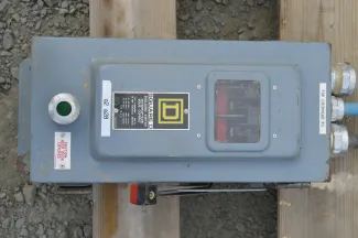 Desconectador No Fusible Square D de 60 amp