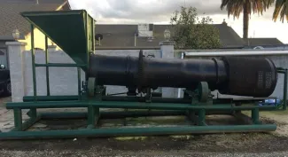 28in. Dia. x 10ft. Trommel