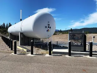 30,000 Gallon Propane Storage Tank