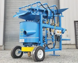 (New) Hy-G P12T Placer Gold Test Plant with Vibrating Screen