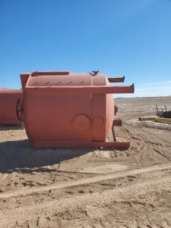 3200 Gallon Mixing Tank with 15HP Agitator