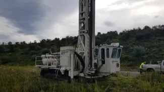 Ingersoll-Rand DM50E Crawler Vertical Drill