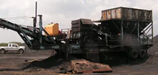 LB Smith Portable Crushing Plant