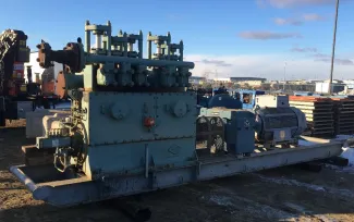 Gardner Denver AJAX Q600 Plunger Pump Skid