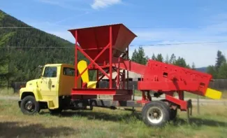 Mobile Gold Wash Plant