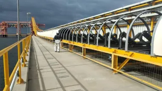 3,000 TPH Shiploading and Crushing Plant
