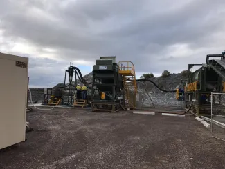 GREAT Engineering Alluvial Wash Plant with Concentrators