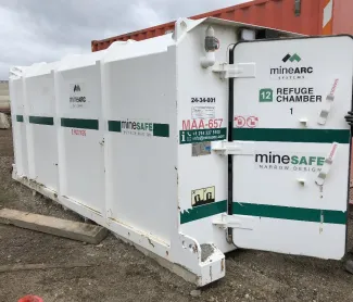 MineARC 12 Person Refuge Chamber