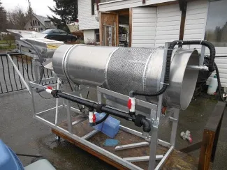20 in x 5.5 ft Gold Wash Trommel