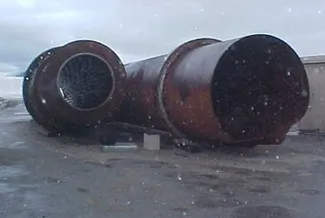 8.5 ft Rotary Dryer
