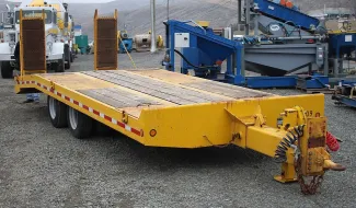 BWS 25 ft Tilt Bed Equipment Trailer
