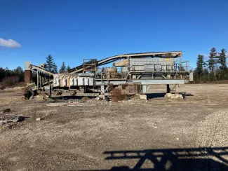 Telsmith 3ft Cone Crusher and Screening Plant