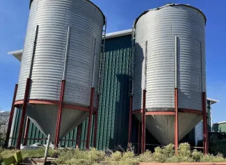 12ft Diameter x 18ft High Silos