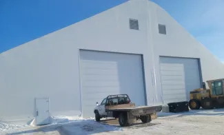 100ft x 480ft Coverall Building