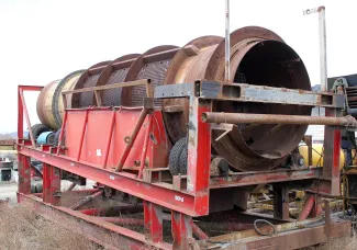 5.5 x 28 Trommel Wash Plant