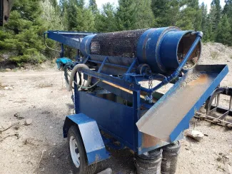 18in Dia. x 7ft Trommel Wash Plant