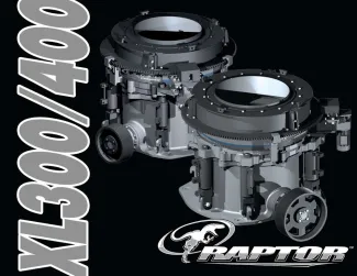 FLSMIDTH Raptor XL 300 and XL 400 Cone Crusher Consumables