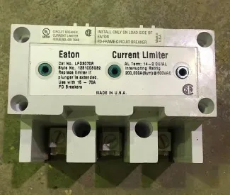 Eaton Circuit Breaker Current Limiter