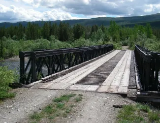 10.75ft x 100ft RCA Victor Bailey Bridge