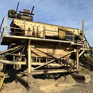 Wash Plant with Trio Crusher