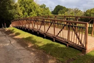 6ft Wide x 60ft Long Pedestrian Bridge