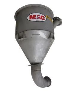Mac 18 cu. ft. Stainless Steel Hopper