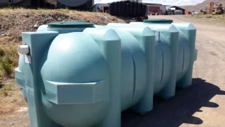 Polyethylene RKS-1250 LP D/C Septic Tank
