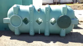 Polyethylene RKC-1550 LP Underground Cistern Tank