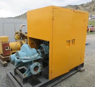 8in x 6in Split Case Diesel Drive Pump