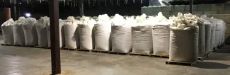 41 Bulk Bags of Wood Pellets