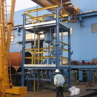 FLSmidth gMAX Wellhead Turndown Desander Hydrocyclone