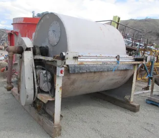 Alar 6ft Dia. x 6ft Long Rotary Vacuum Filter System