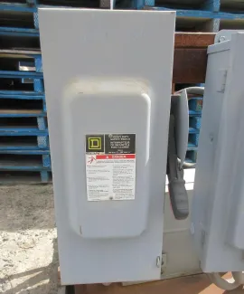 Square D 100 Amp Fusible Disconnect