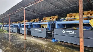 New Surplus Sepro Sizetec SDS816-6M-5 Step Deck Screen