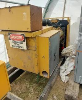 163kW CAT 3208 Diesel Generator