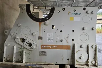 New Surplus Metso Nordberg C160 Jaw Crusher