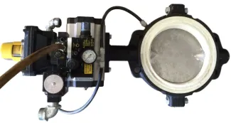 8 inch Posi-Flate Butterfly Valve